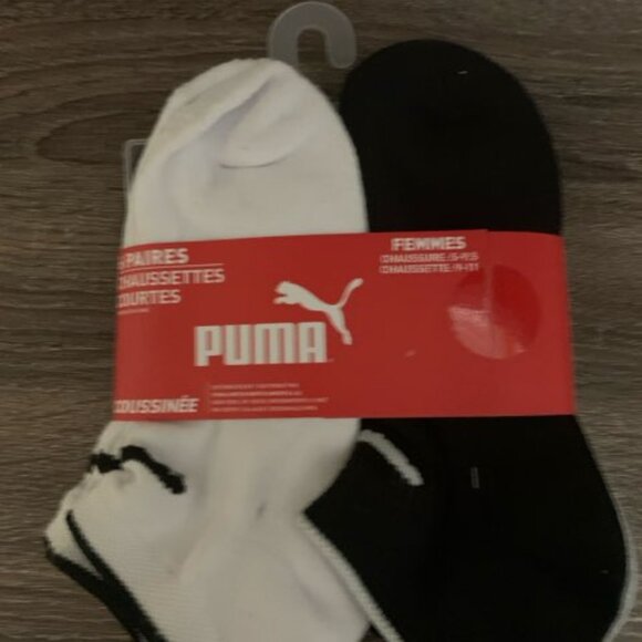 Puma Women s Socks Low Cut 6 Pairs Cushioned - Picture 4 of 6